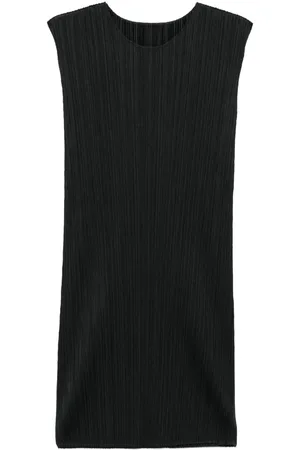 PLEATS PLEASE ISSEY MIYAKE Abito corto pliss??