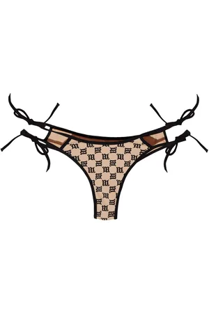 MISBHV Slip bikini con monogramma