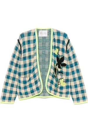 FORTE FORTE Cardigan a quadri