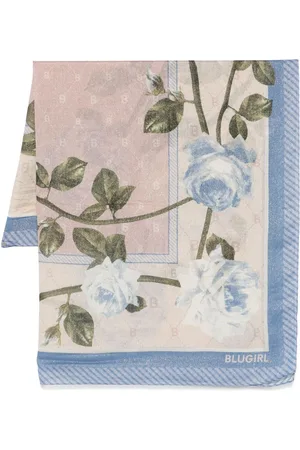 Blugirl Foulard con stampa a fiori