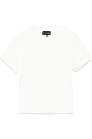 Emporio Armani T-shirt con logo ricamato