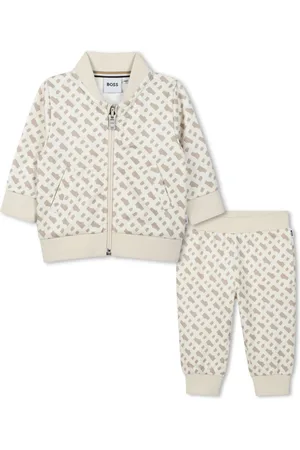 HUGO BOSS Tuta sportiva con monogramma
