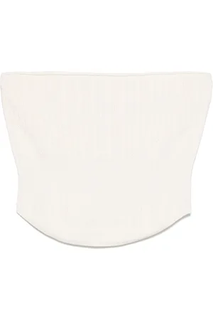 MUGLER Top con motivo a rilievo