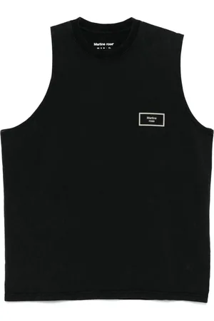 MARTINE ROSE Top con stampa logo