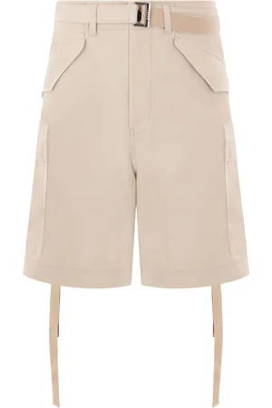 SACAI Shorts cargo in twill con cintura