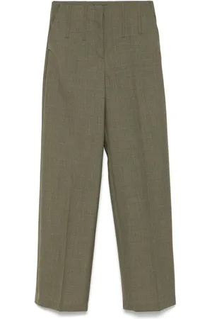 MUGLER Pantaloni sartoriali con dettaglio in stile corsetto
