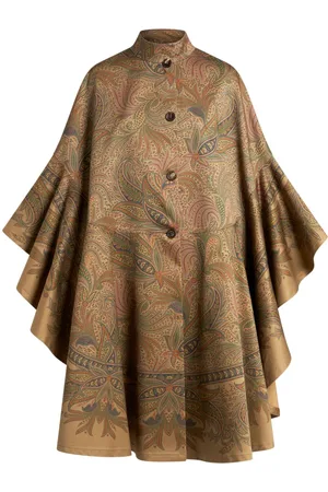 Etro Mantella con stampa paisley