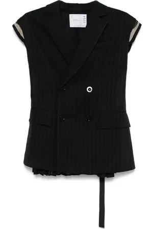 SACAI Gilet gessato