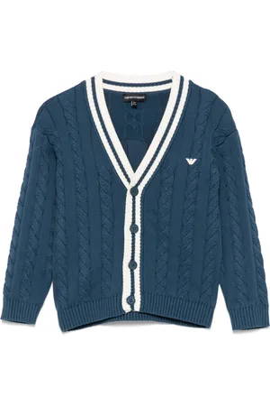 Emporio Armani Cardigan con ricamo