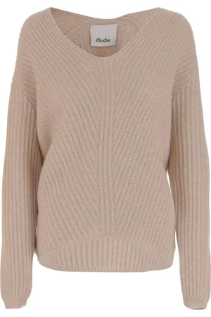 Allude Maglione in cashmere a coste
