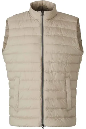 HERNO Gilet trapuntato a collo alto