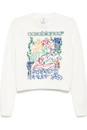 Casablanca Maglione con ricamo