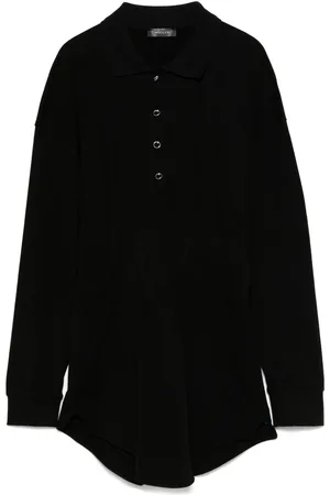 MUGLER Abito corto stile polo