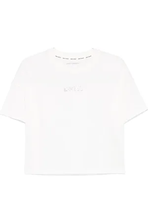 DKNY T-shirt con strass