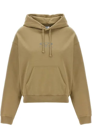 Vetements Felpa con logo Oval e cappuccio