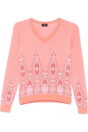 Etro Maglione in jacquard con stampa paisley