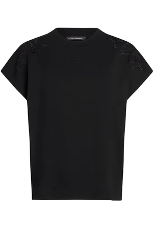 Karl Lagerfeld T-shirt con ricamo
