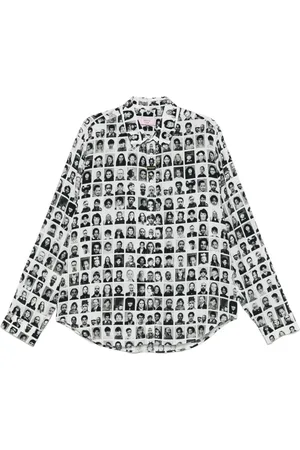 MARTINE ROSE Camicia con stampa