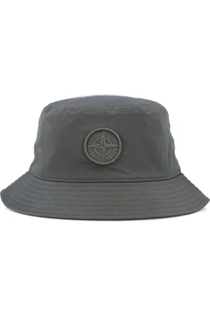 Stone Island Cappello bucket con applicazione Compass