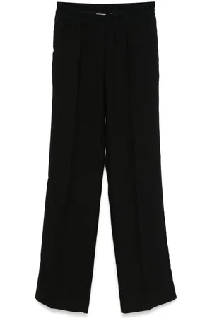 Ermanno Firenze Pantaloni dritti con banda logo
