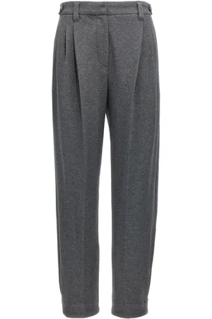 Brunello Cucinelli Pantaloni sportivi in cotone