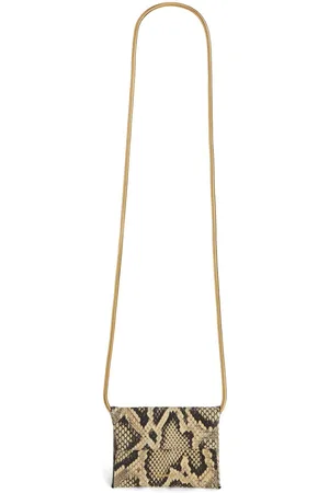 Jil Sander Borsa mini con effetto serpente