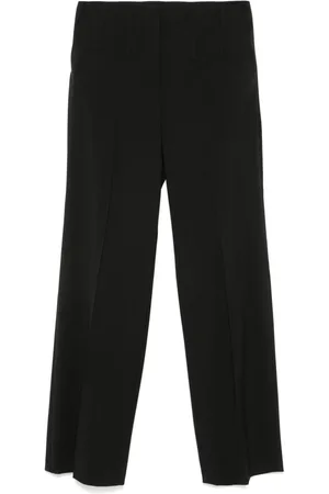 MUGLER Pantaloni sartoriali con dettaglio in stile corsetto