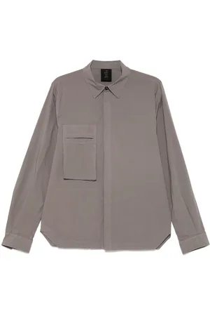 THOM KROM Giacca-camicia in popeline