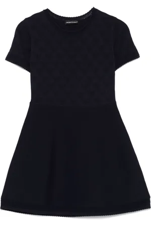 Emporio Armani Abito con logo jacquard