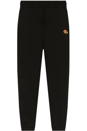 Kenzo Pantaloni sportivi in cotone con logo