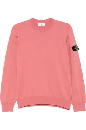 Stone Island Felpa con applicazione Compass