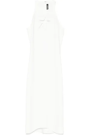 MUGLER Abito midi smanicato