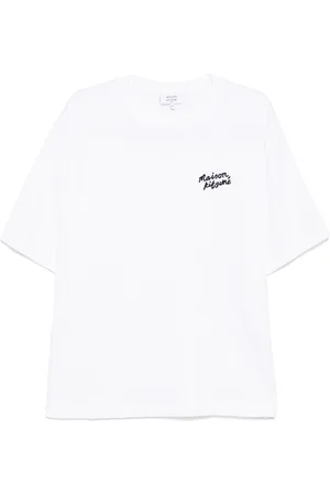 Maison Kitsuné T-shirt con ricamo