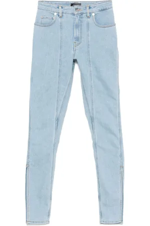 MUGLER Jeans con dettaglio cuciture