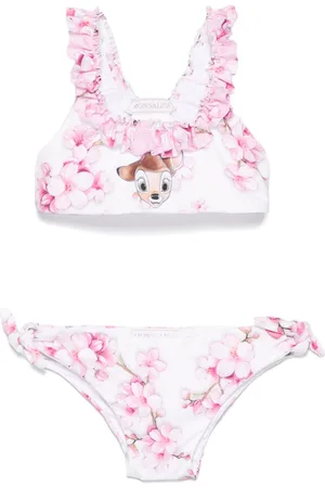 MONNALISA Set bikini con stampa Bambi x Disney