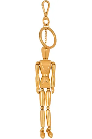 Balmain Portachiavi Mannequin in ottone