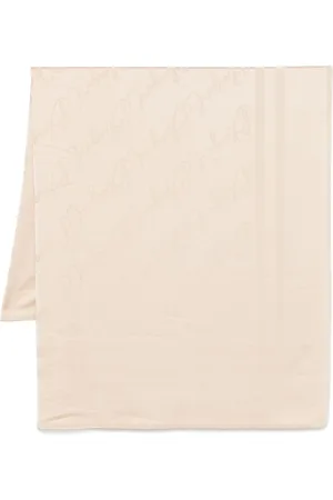 Blugirl Sciarpa con logo jacquard