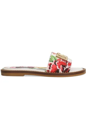 Dolce & Gabbana Sandali slides a fiori