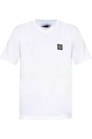 Stone Island T-shirt in jersey di cotone