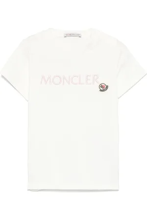 Moncler T-shirt con logo ricamato