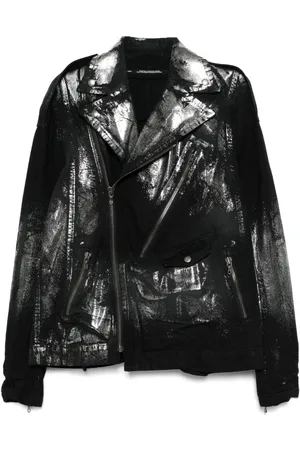JULIUS Giacca biker in cotone