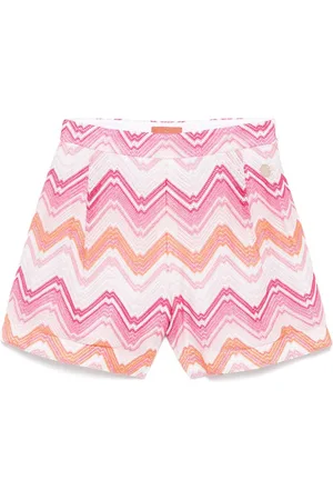 Missoni Shorts con motivo a zigzag