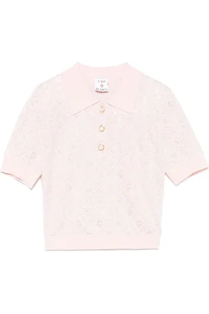 Casablanca Polo con monogramma