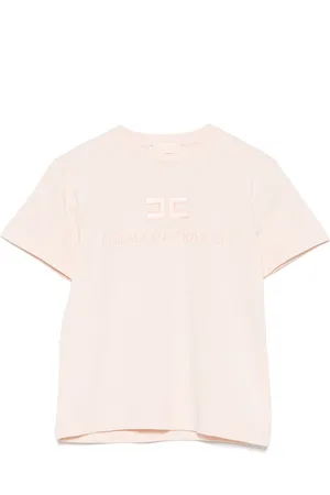 Elisabetta Franchi T-shirt con logo ricamato
