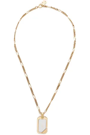 Dior Collana con placca logo 1990-2000