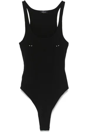 MUGLER Body con dettaglio piercing