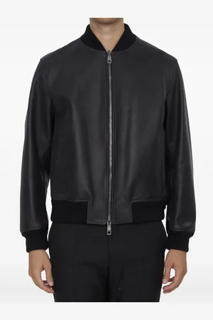 Dolce & Gabbana Giacca in pelle con zip