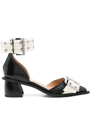 Ganni Pumps Feminine Buckle 55mm