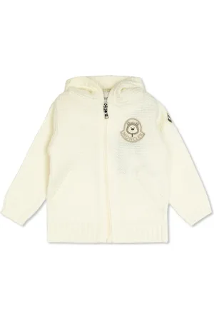 Moncler Cardigan in lana con logo