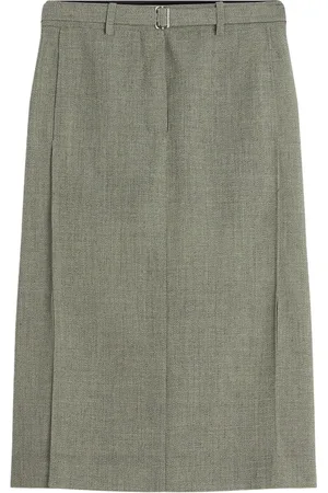 Lanvin Gonna midi con cintura